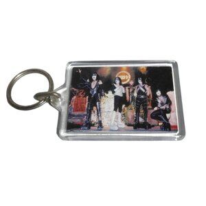 Kiss Band Photo Keychain
